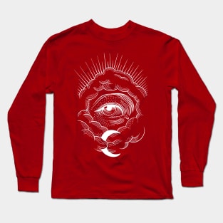 Night time cloud eye Long Sleeve T-Shirt